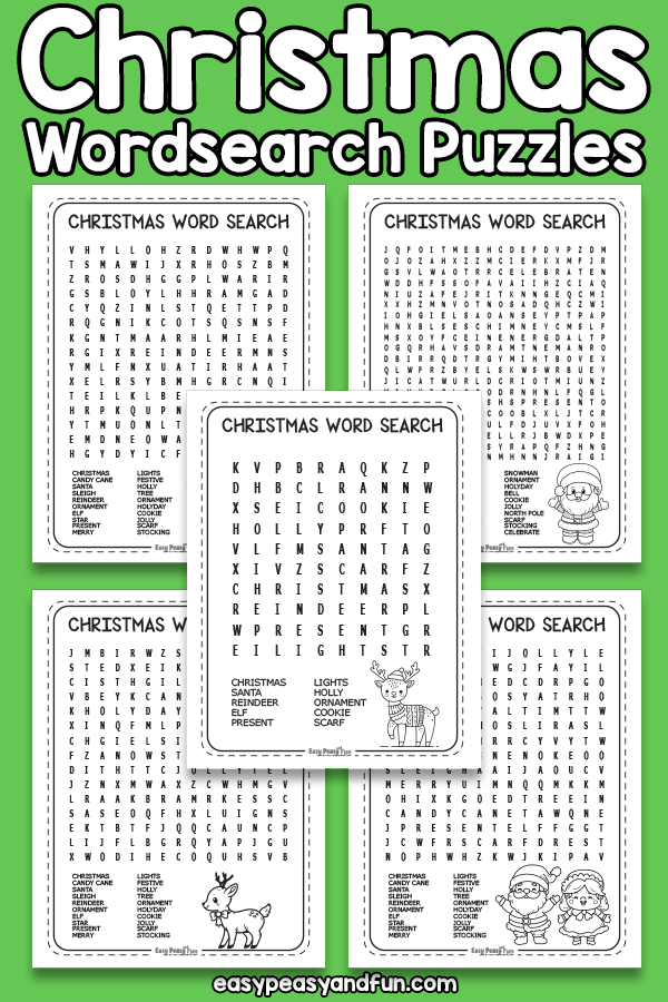 Christmas Wordsearch Puzzles