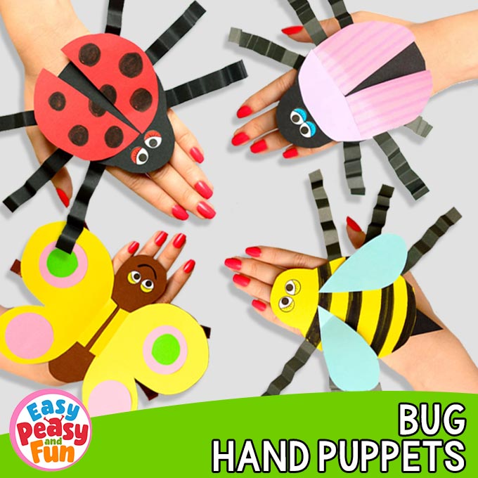 Bug Hand Puppets