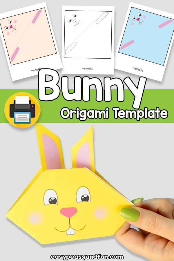 Origami Bunny Template