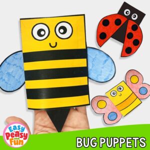 Build a Puppet Bug Craft Template