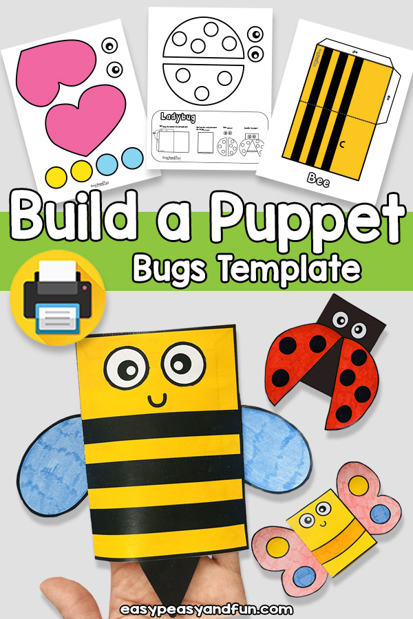 Build a Puppet Bug Craft