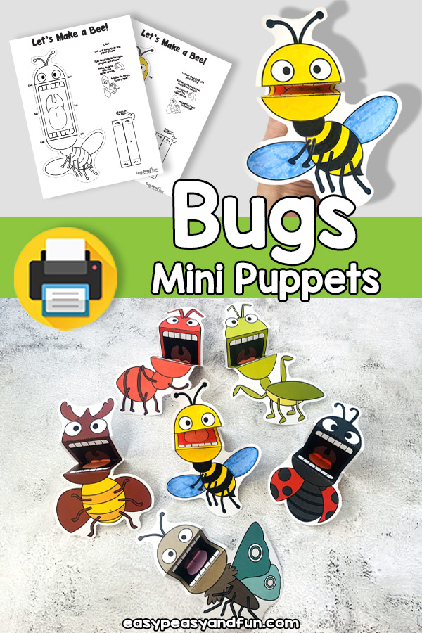 Bugs Finger Puppets