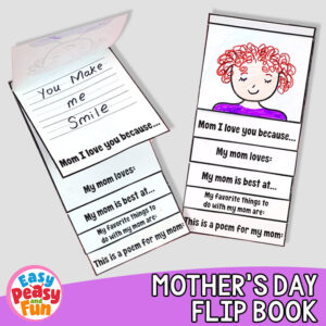 Printable Mothers Day Flip Book