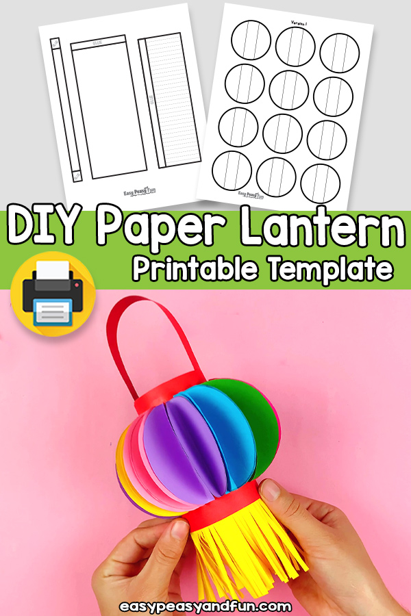 DIY Paper Lantern Template Easy Peasy And Fun Membership