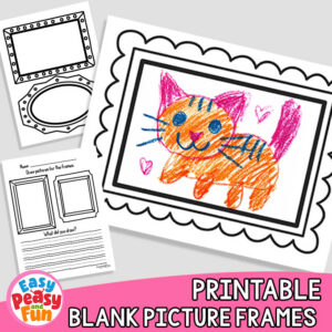 Blank Picture Frame Templates